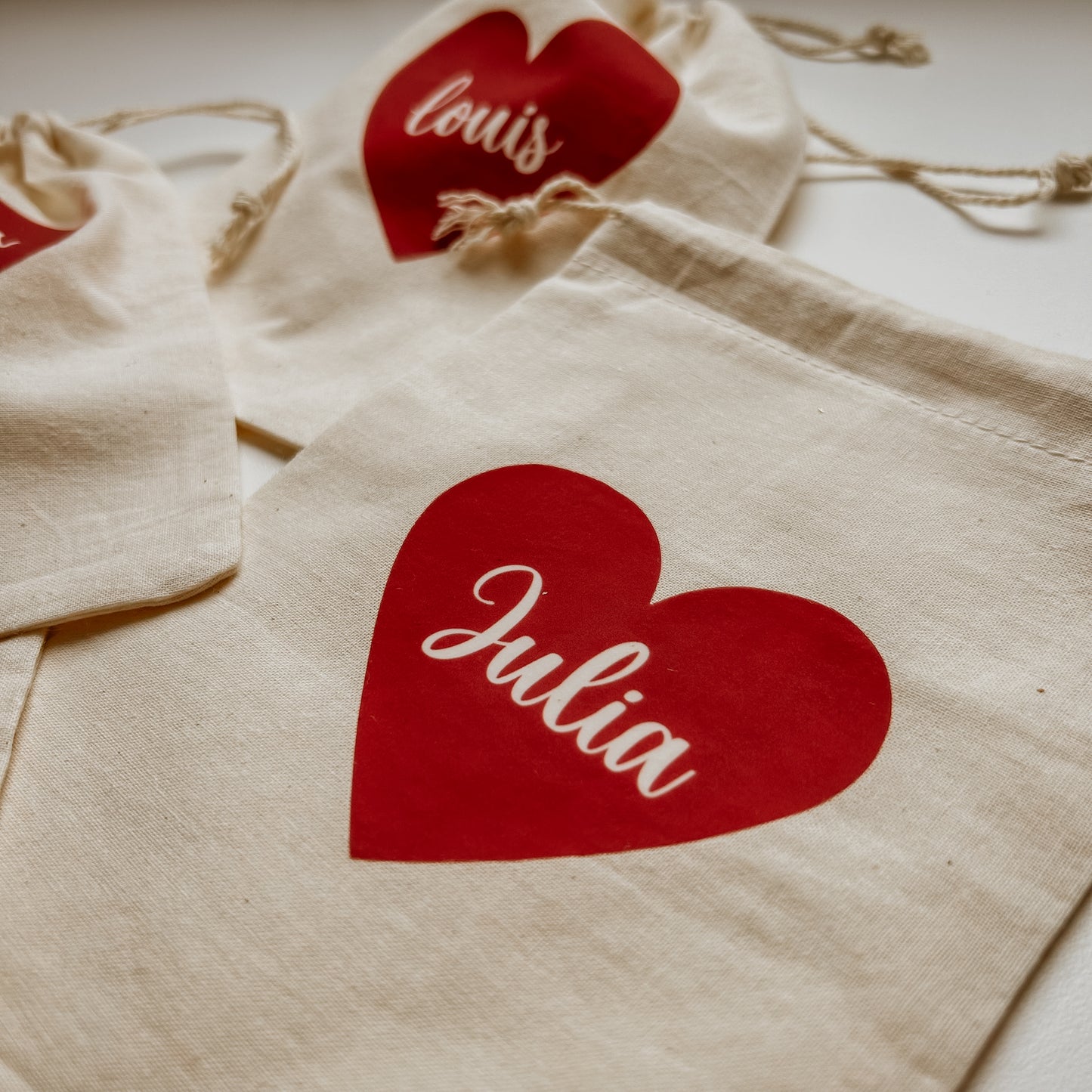 Sac à friandises/surprises avec prénom personnalisé