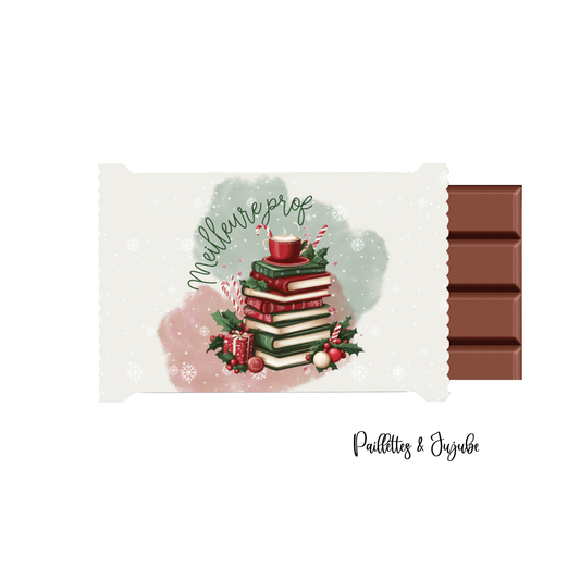 Barres de chocolat ''meilleure prof''