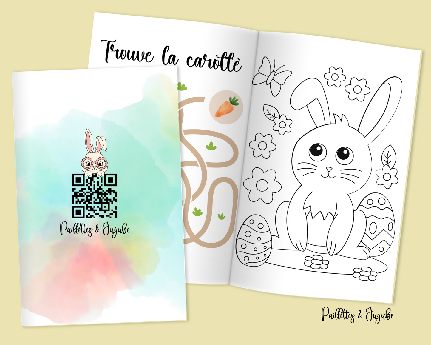 Livre d'activités Pâques