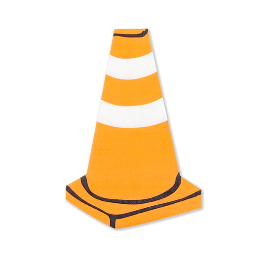 Serviettes cône de construction