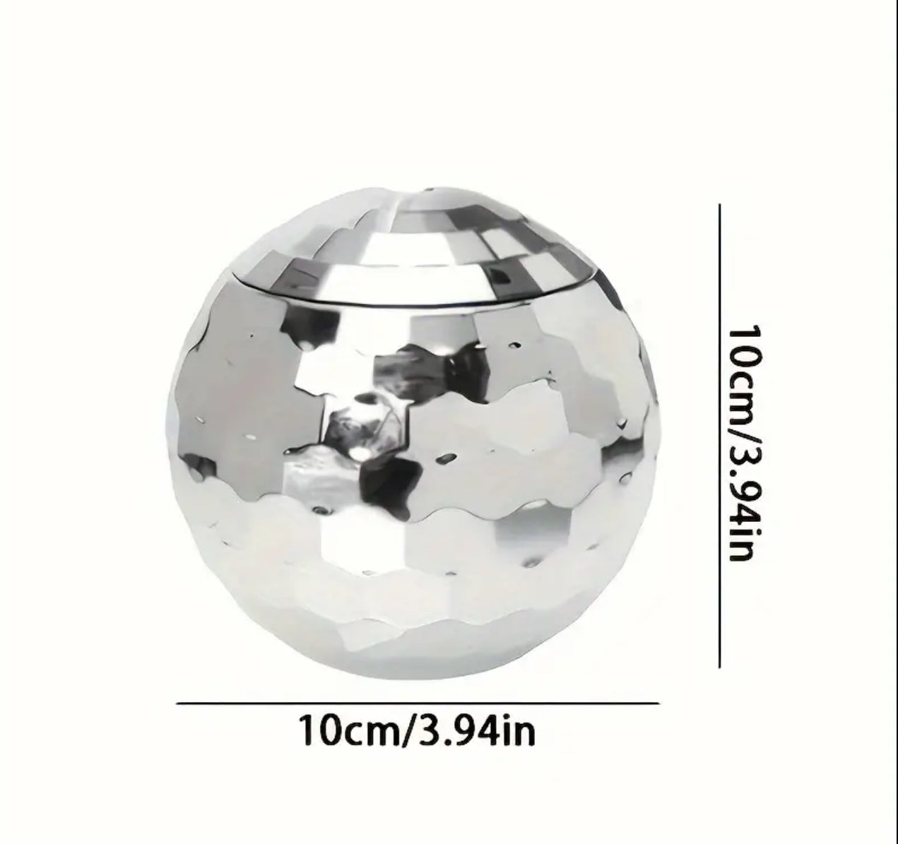 Verre boule disco