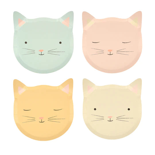 Assiettes chat