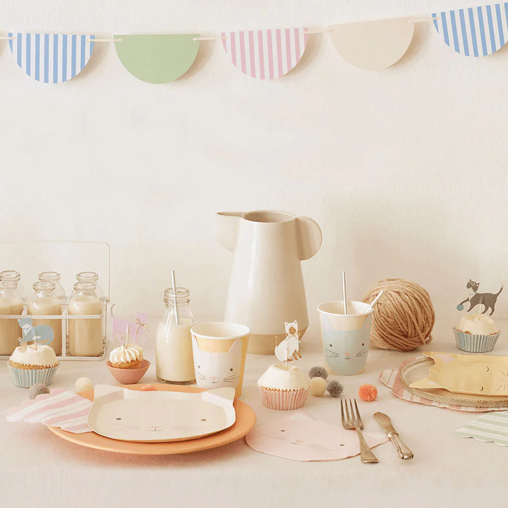 Assiettes chat