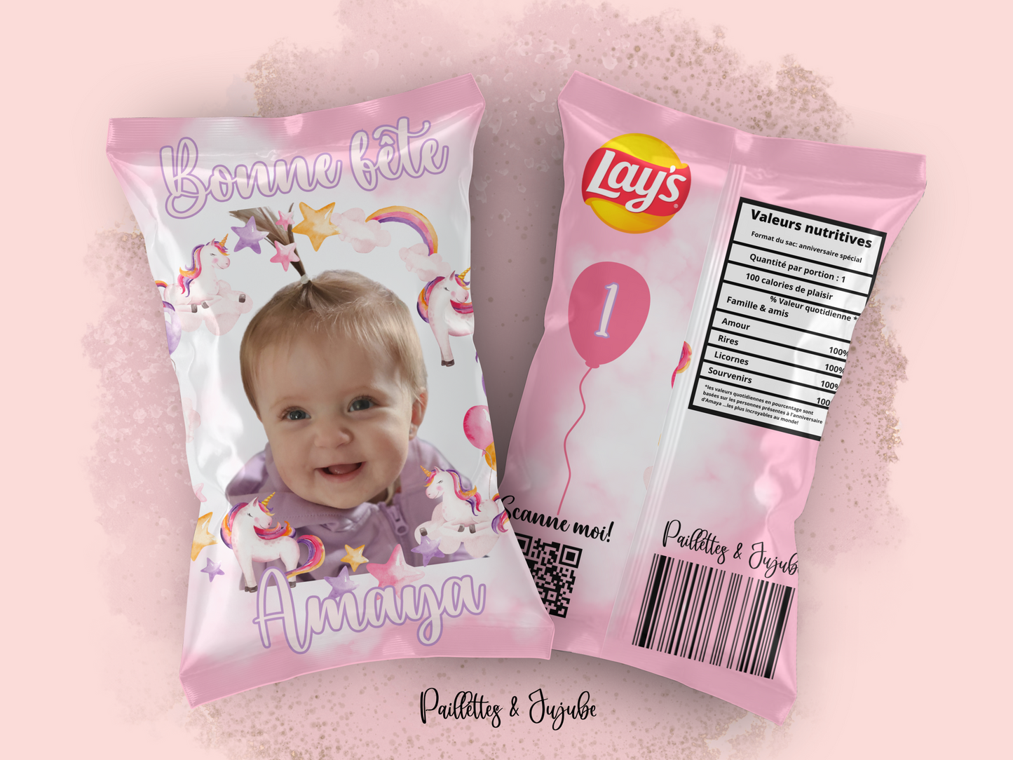 Sacs de chips personnalisés