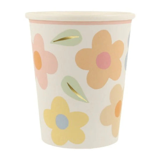 Verres happy Flowers