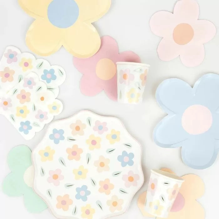 Verres happy Flowers