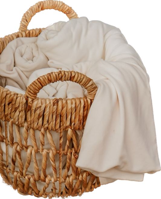 Grand panier en rotin pour location