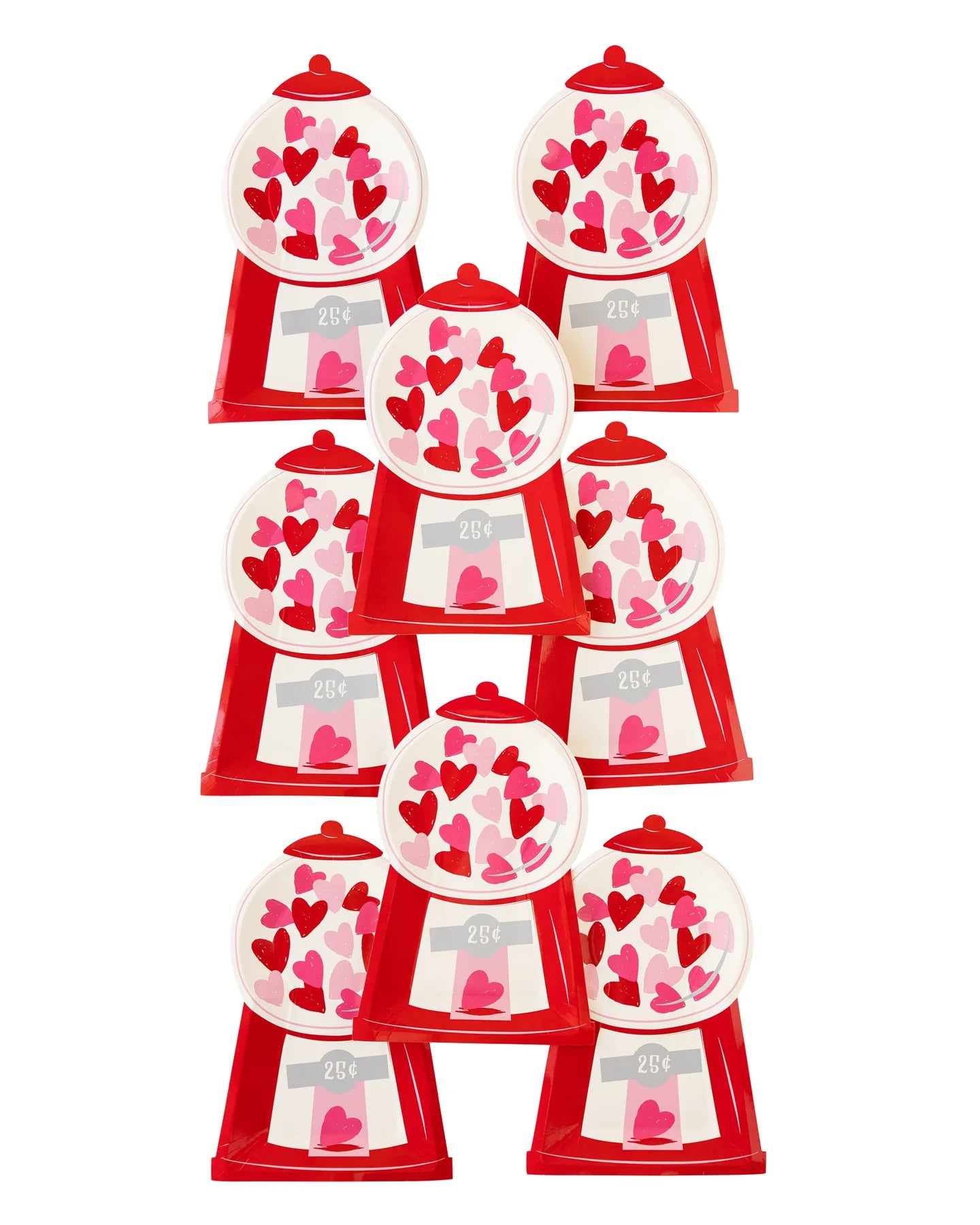 Assiettes machine à gommes
