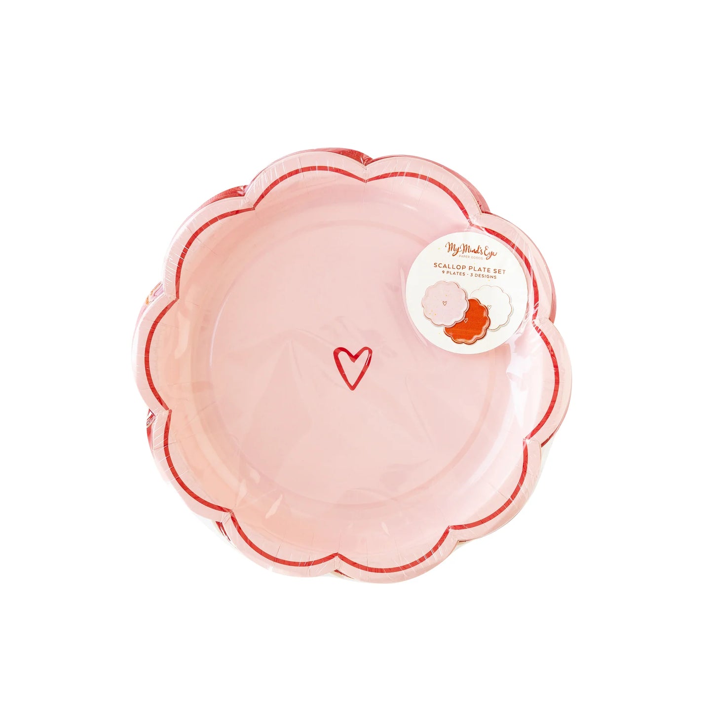 Assiettes 3 couleurs
