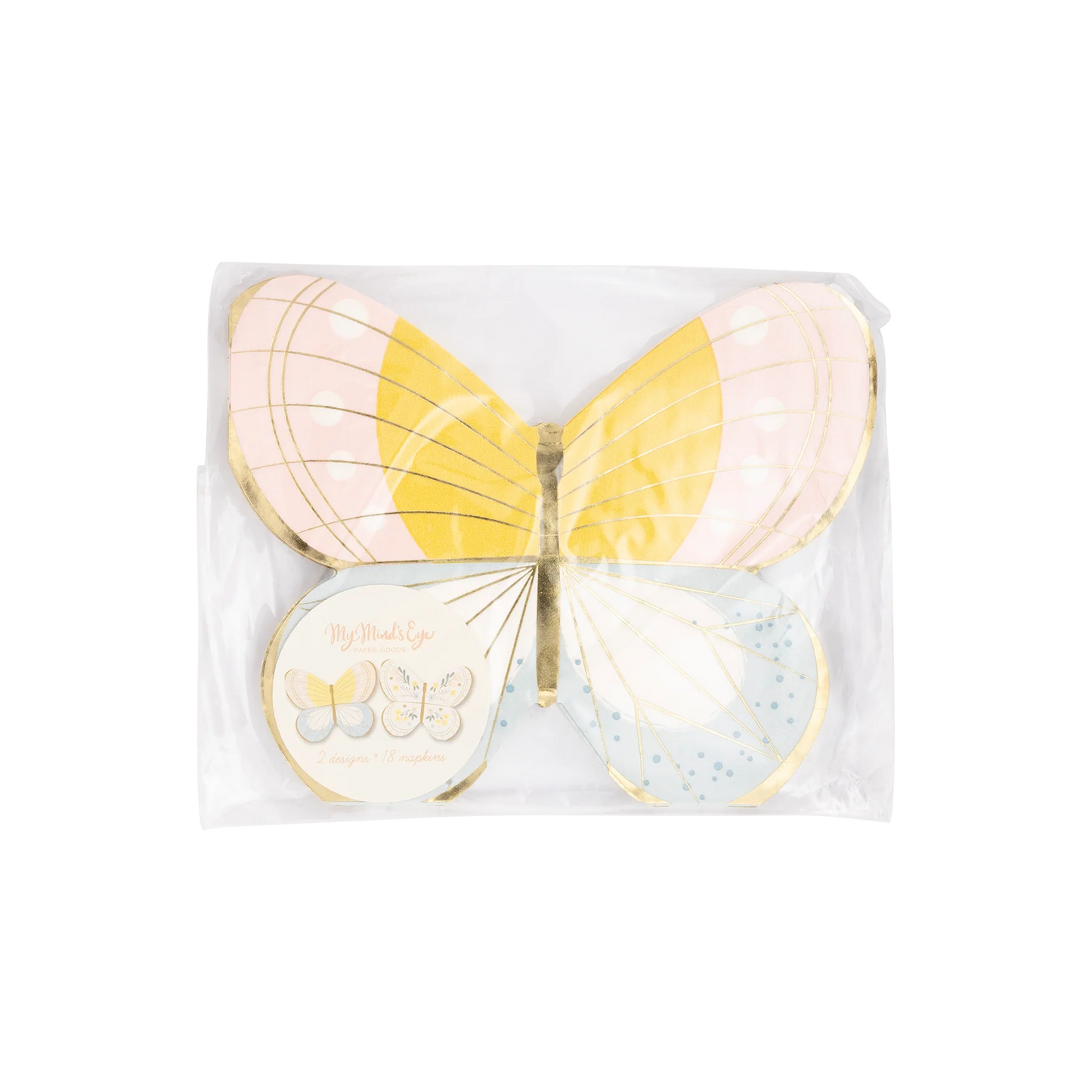 Serviettes Papillons