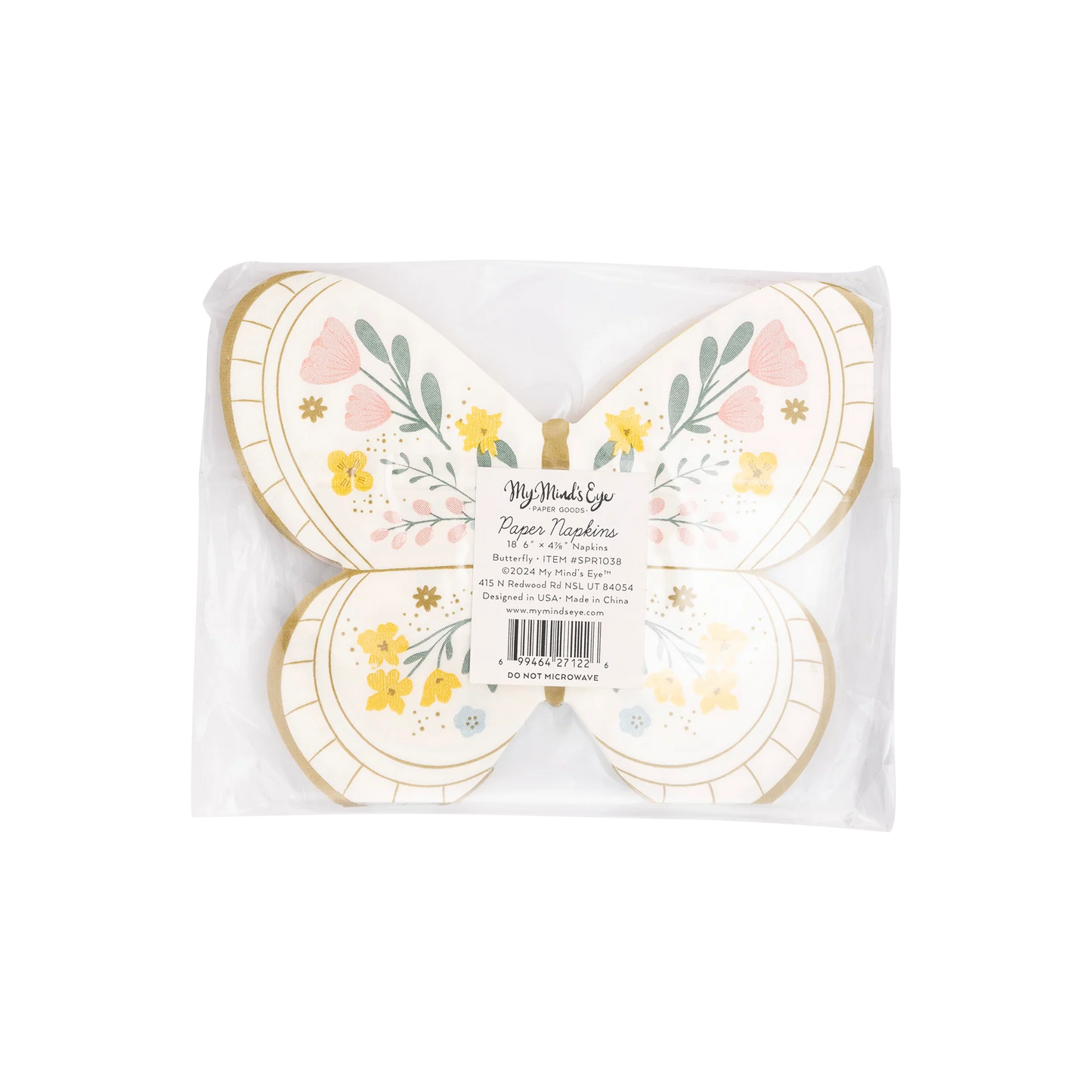 Serviettes Papillons