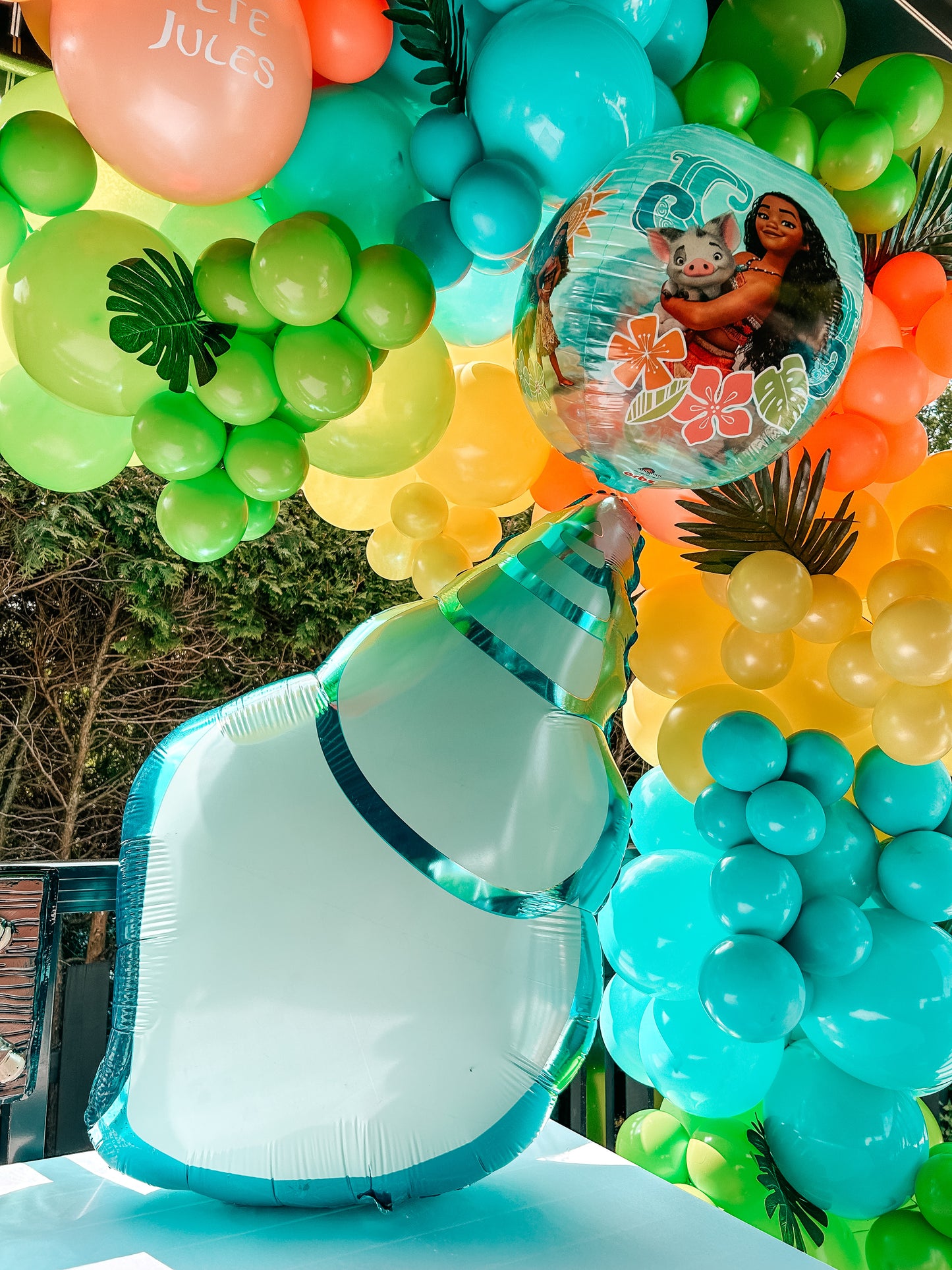 Seashell balloons