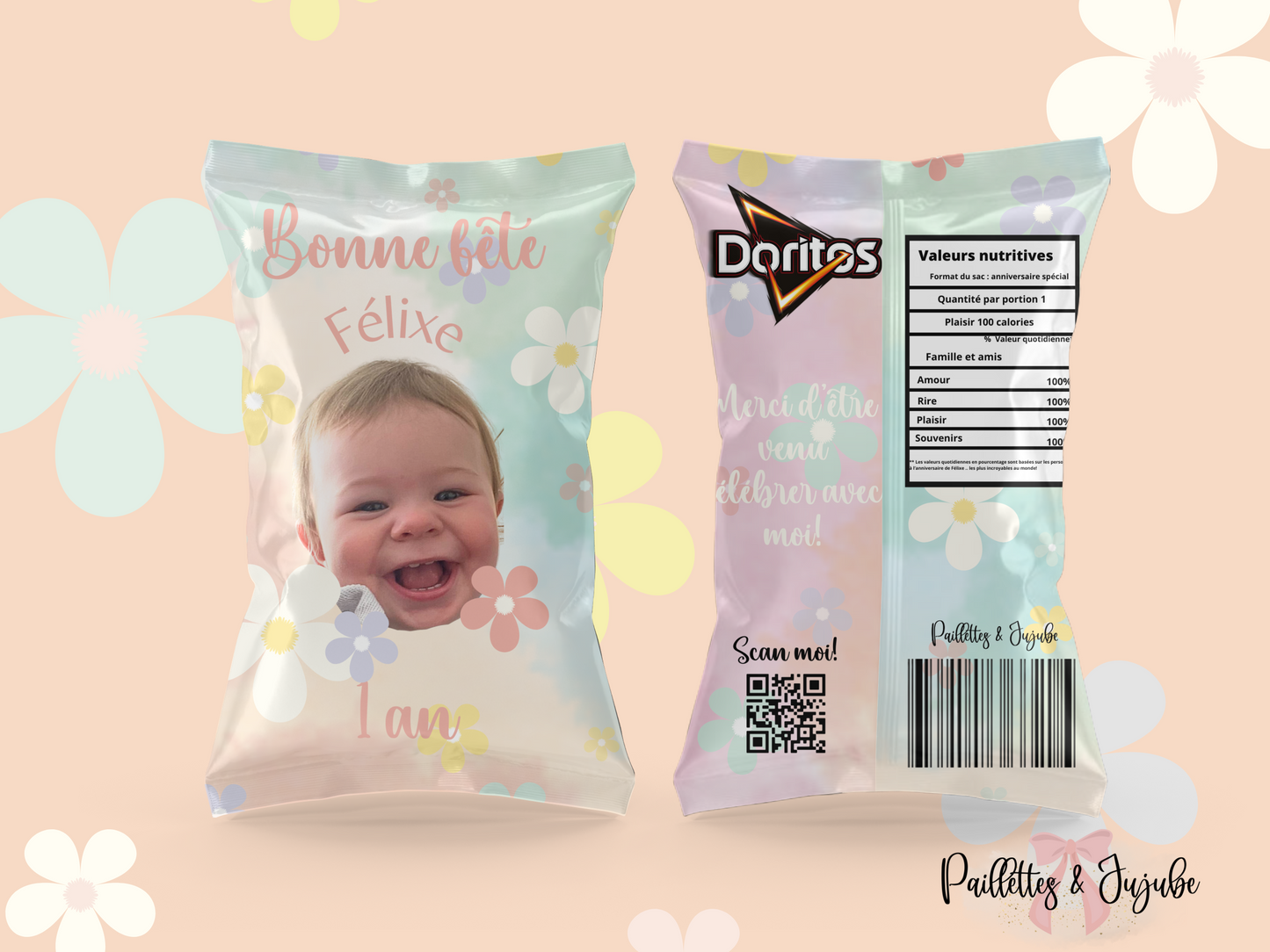 Sacs de chips personnalisés