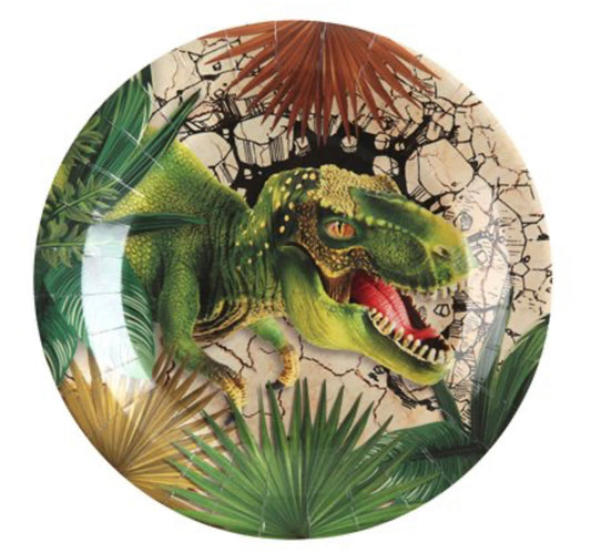 Assiettes dinosaures