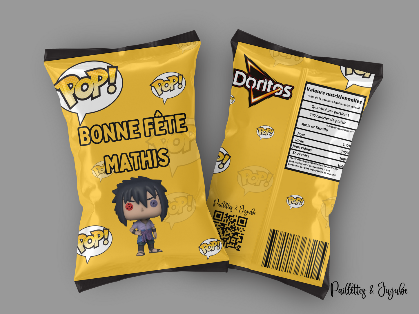 Sacs de chips personnalisés
