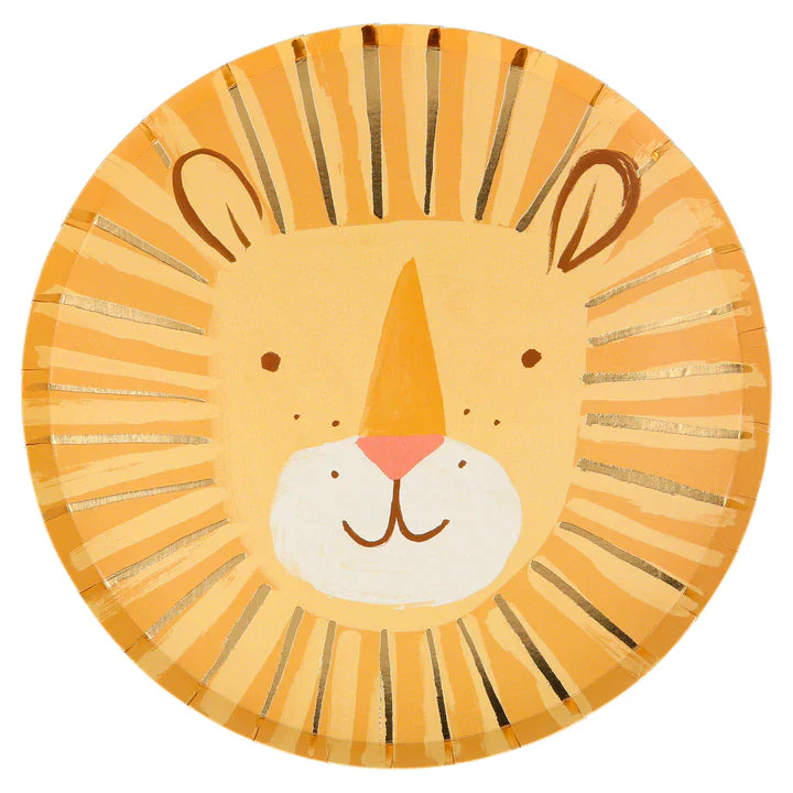 Assiettes lions