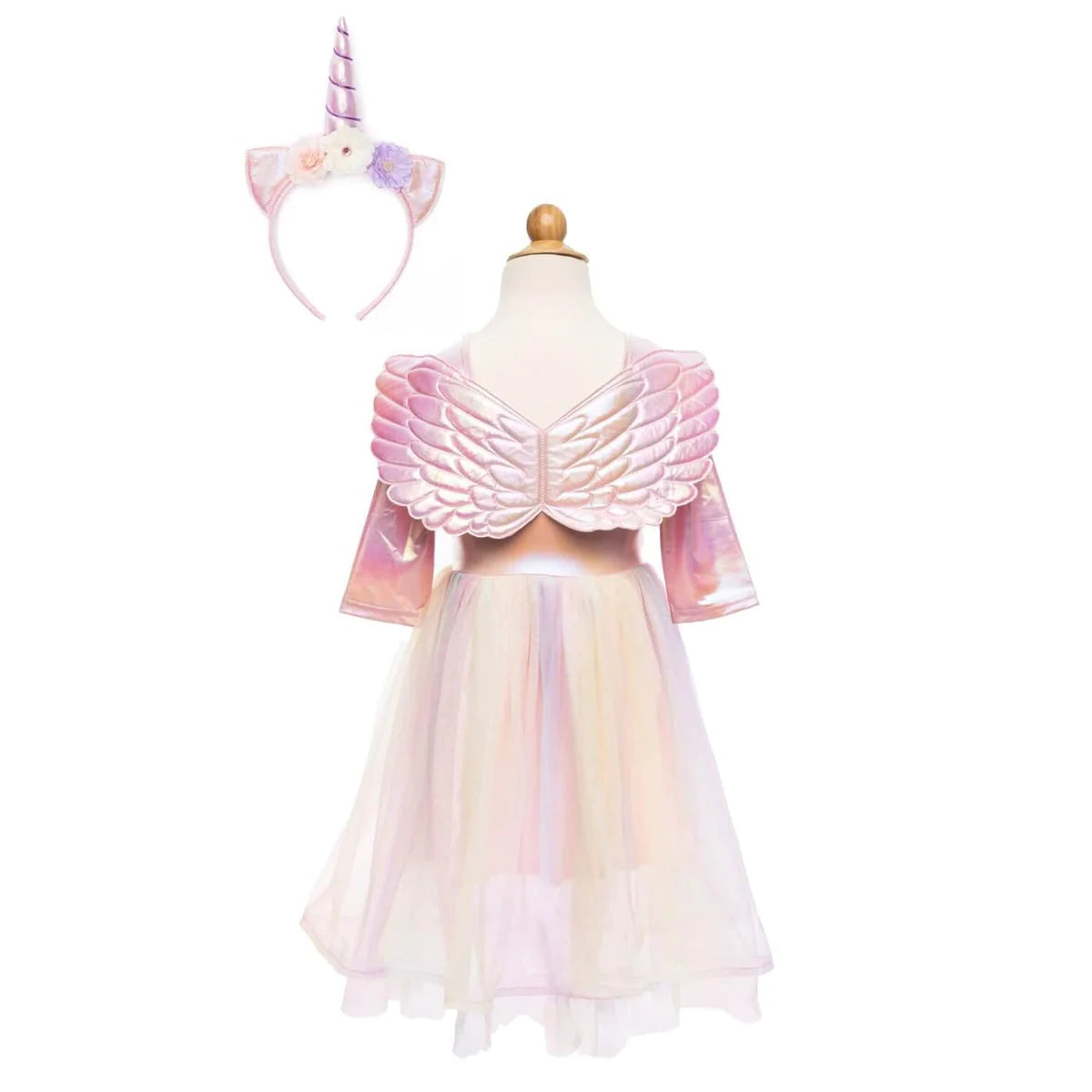 Robe licorne et serre-tête (3 à 6 ans )