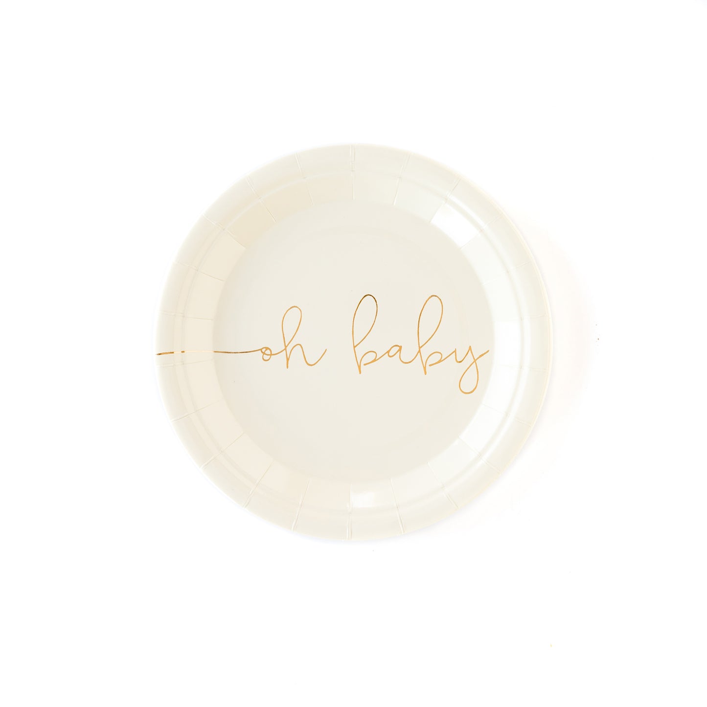 Assiettes OH BABY 7po