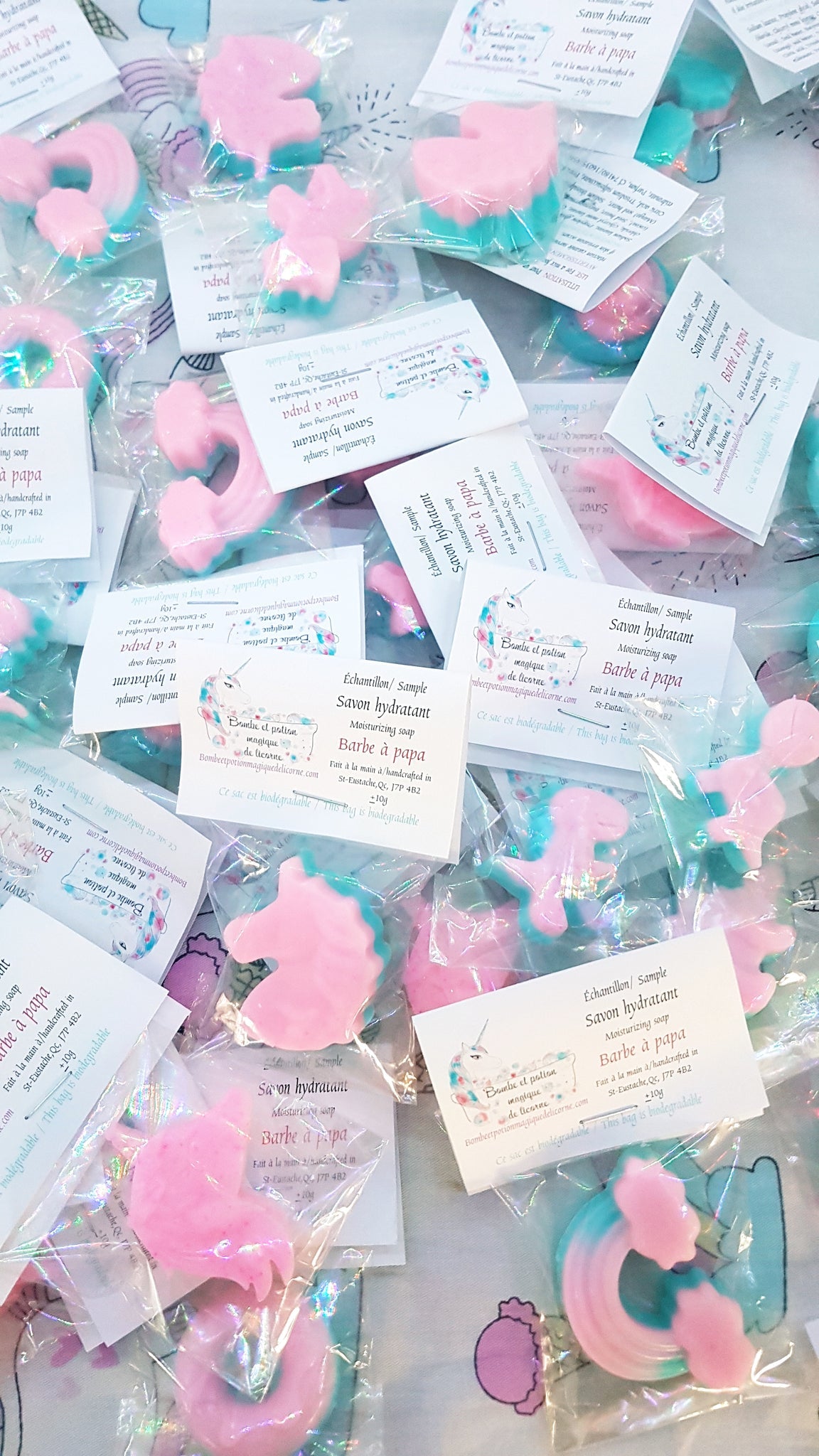 Sample format soaps