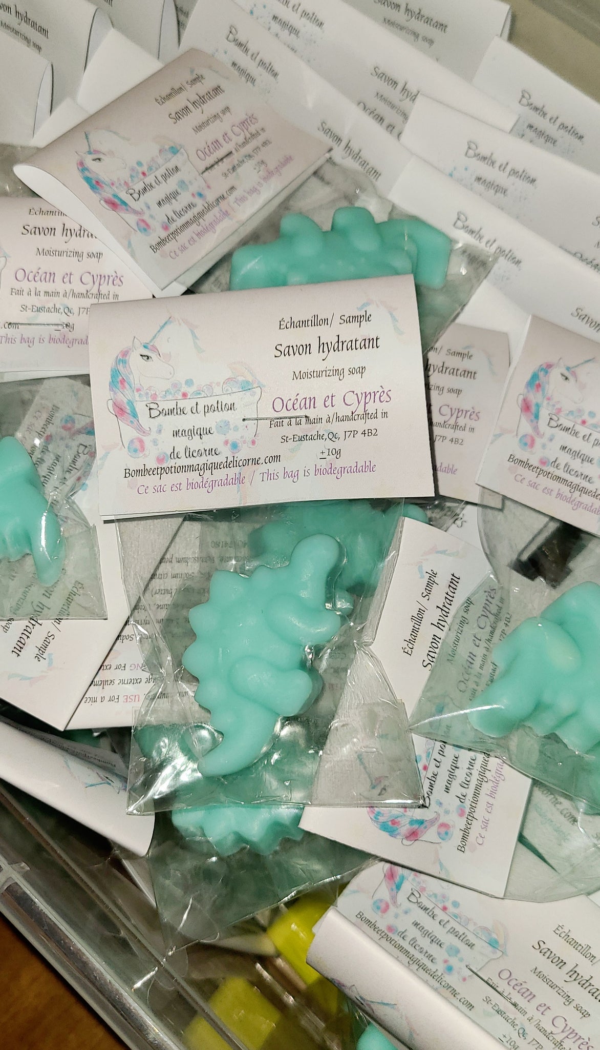 Sample format soaps