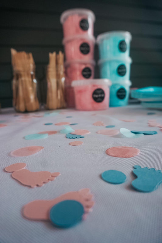 Confettis petits pieds