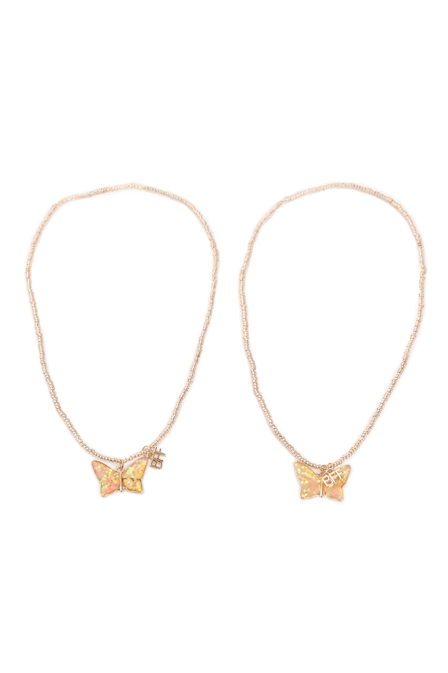 Collier papillons BFF