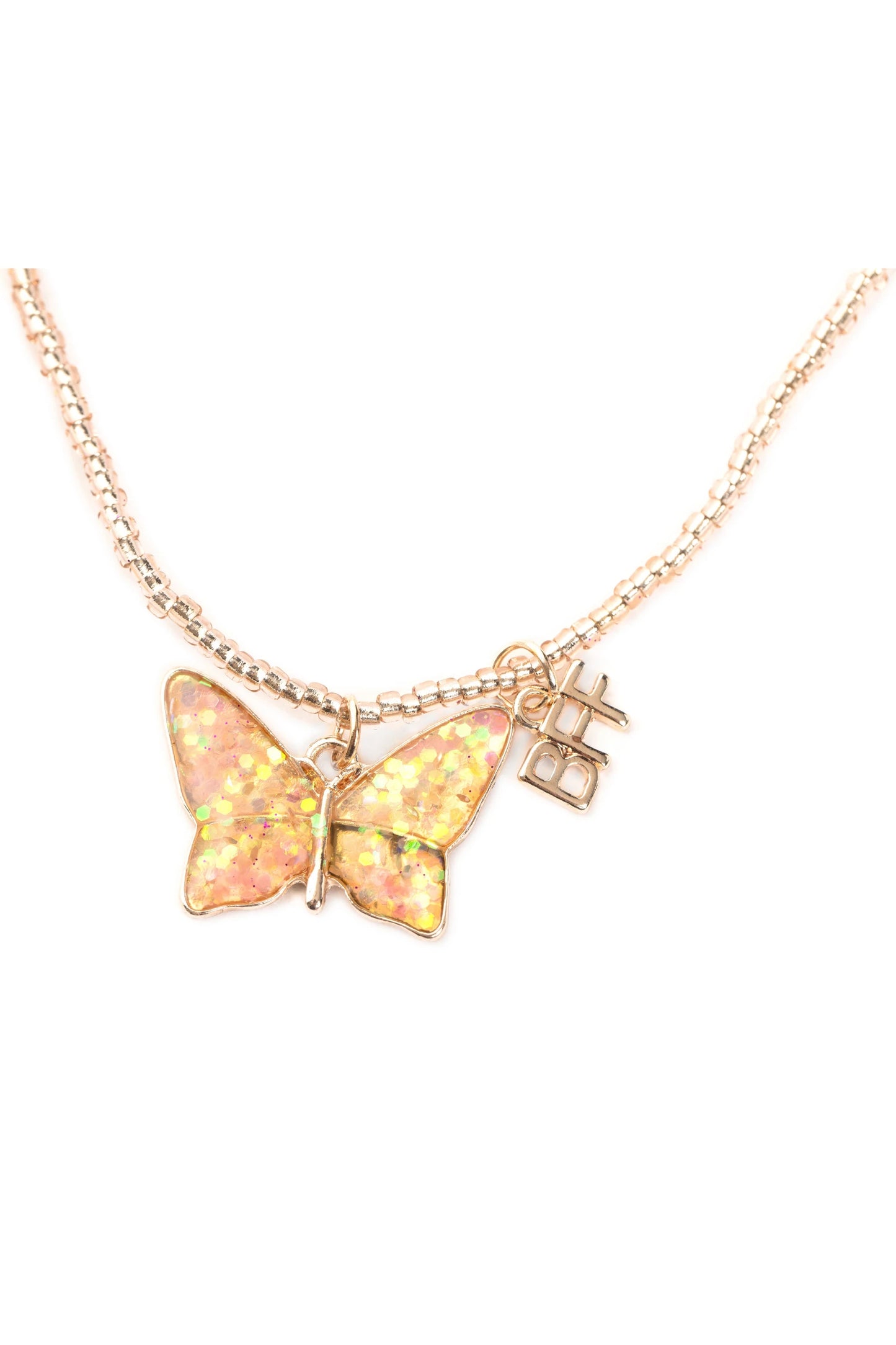 Collier papillons BFF