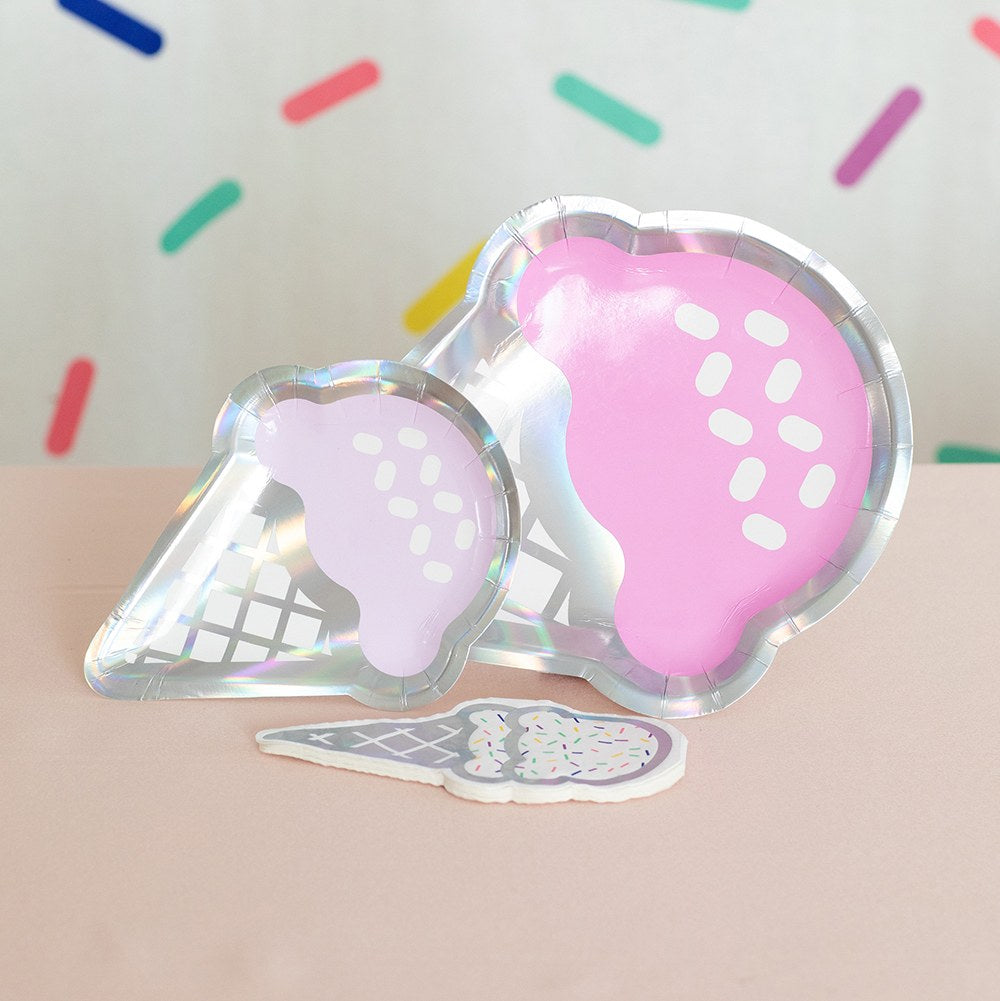 Petite assiette cornet