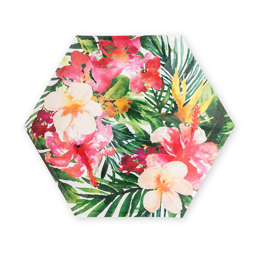 Assiettes tropical