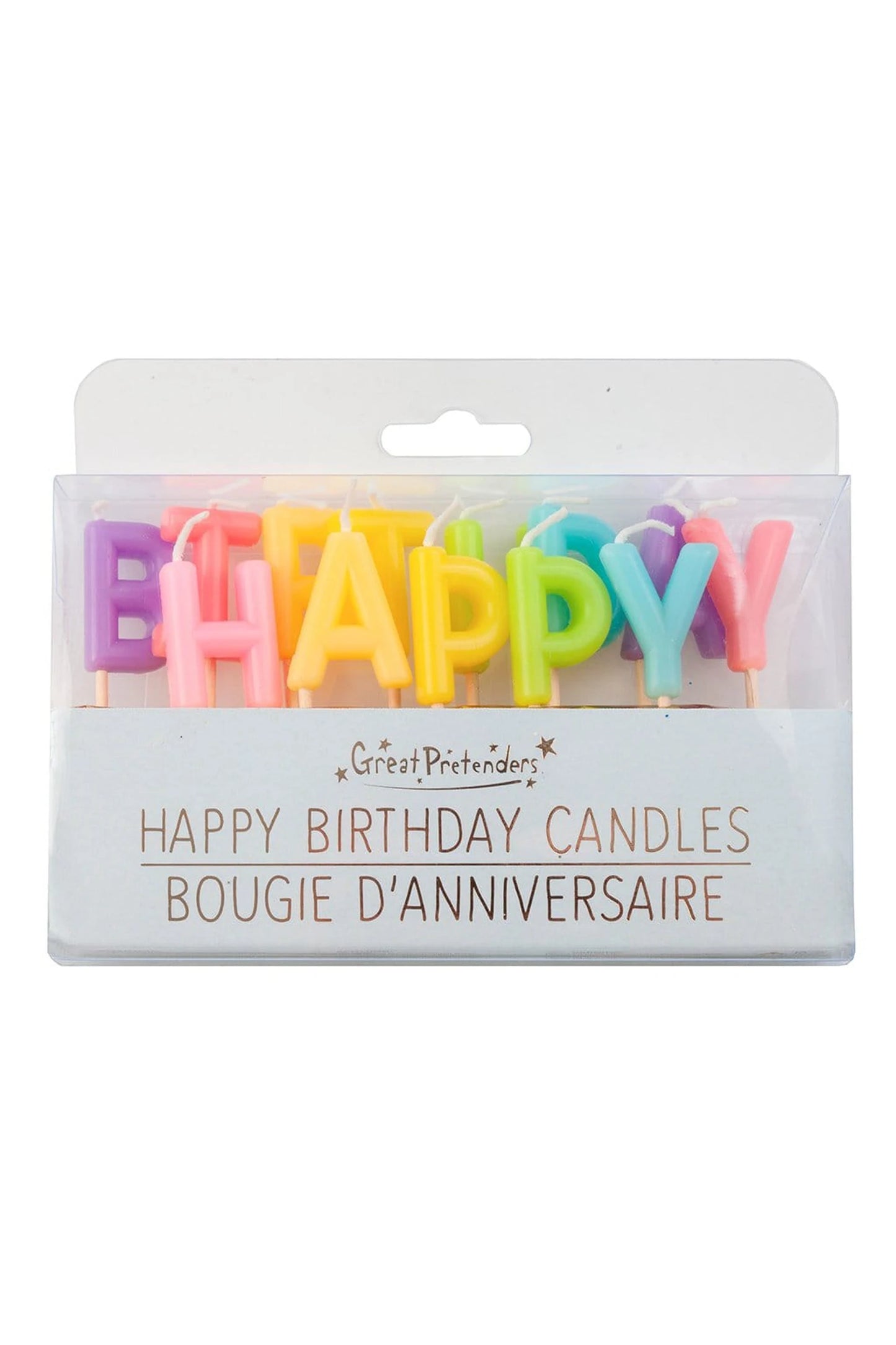 Bougies happy birthday