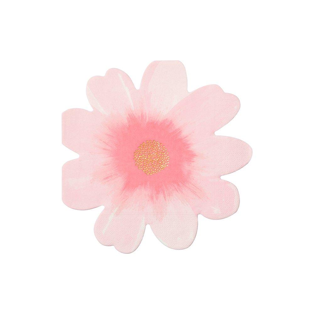 Flower napkins
