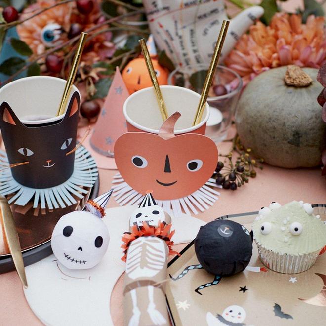 Verre vintage Halloween (8pc)