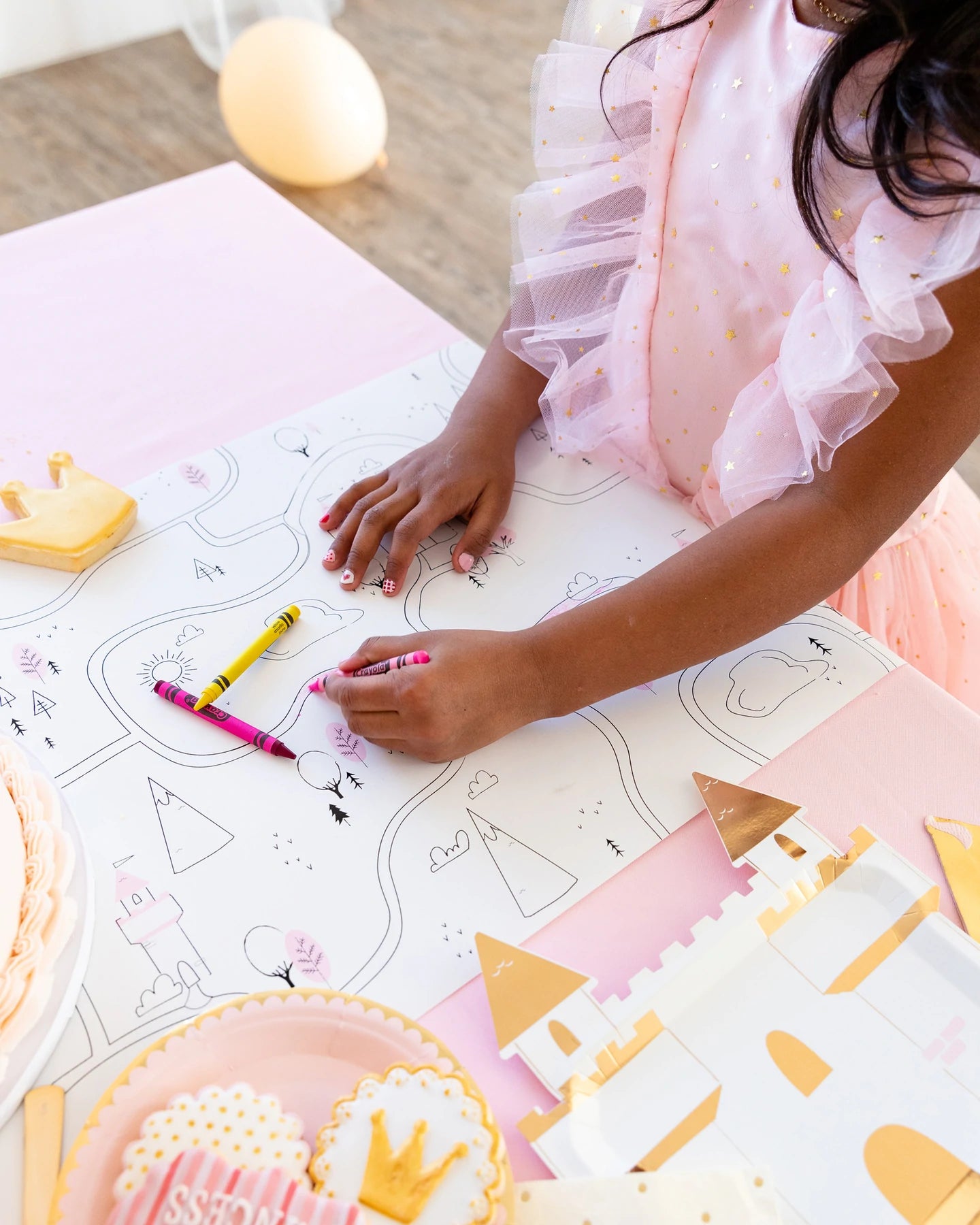 Chemin de table princesse