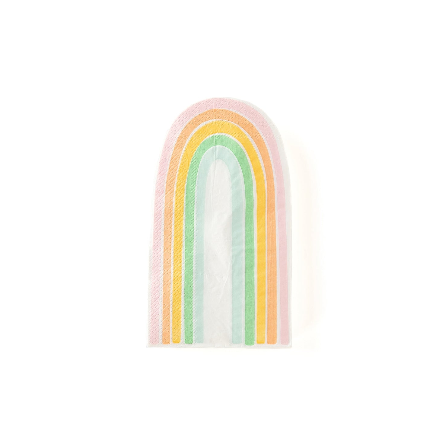 rainbow napkins