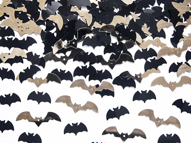 Chauves-souris en confettis