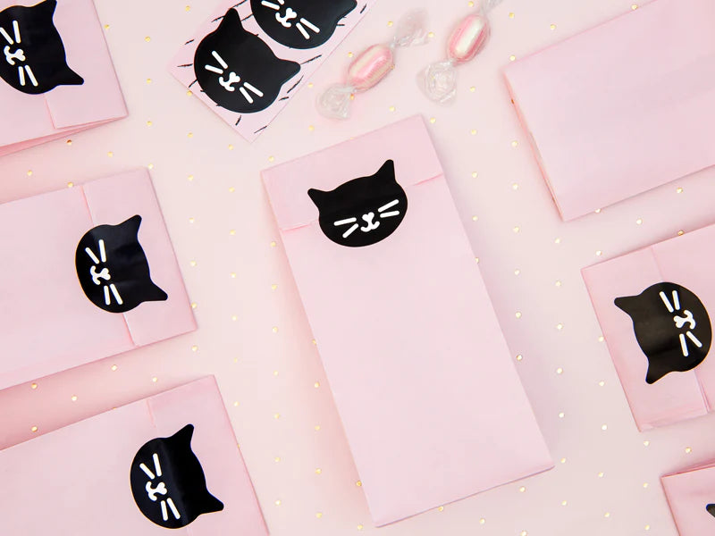 Petits sacs surprises chat 6pc