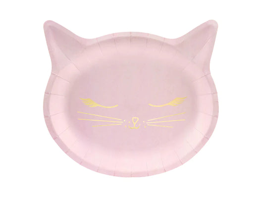 Assiettes chat