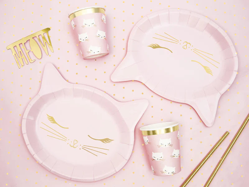 Assiettes chat