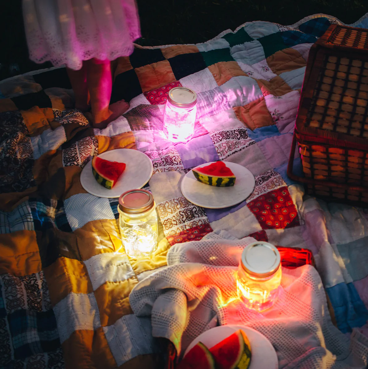 Glo Pals - Pack de 4 Cubes Lumineux Activés à l'Eau, Alex