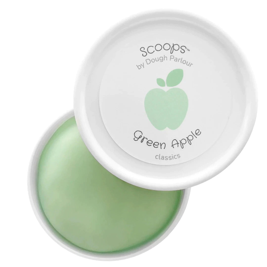 Pâte à modeler pomme verte