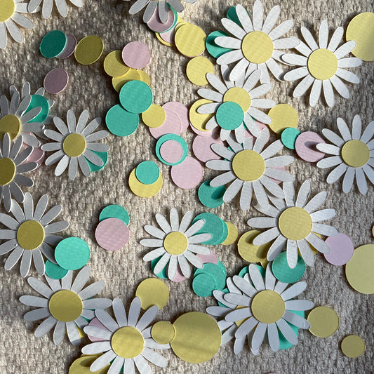 Confettis marguerites 2 options