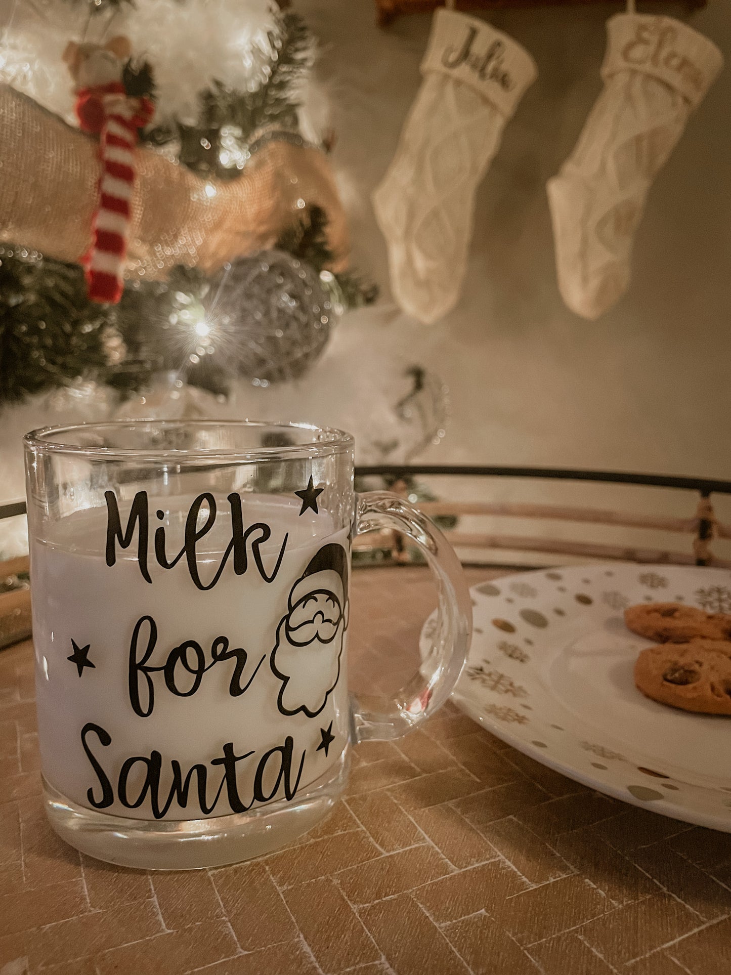 Tasses le lait du Père Noël