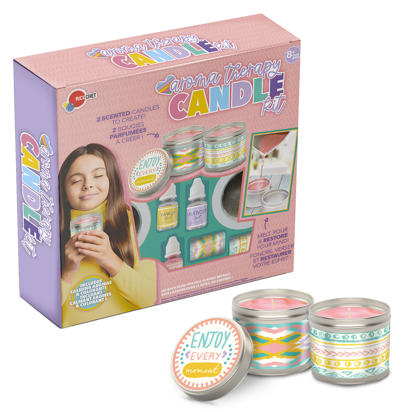 Ensemble de fabrication de bougies