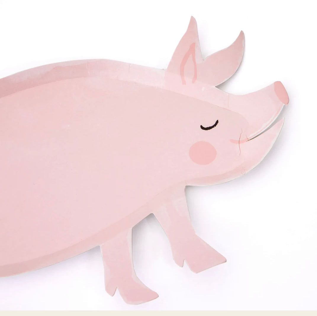 Assiettes cochon