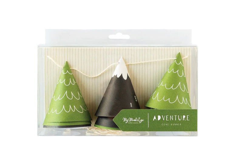 Mountain tree garlands