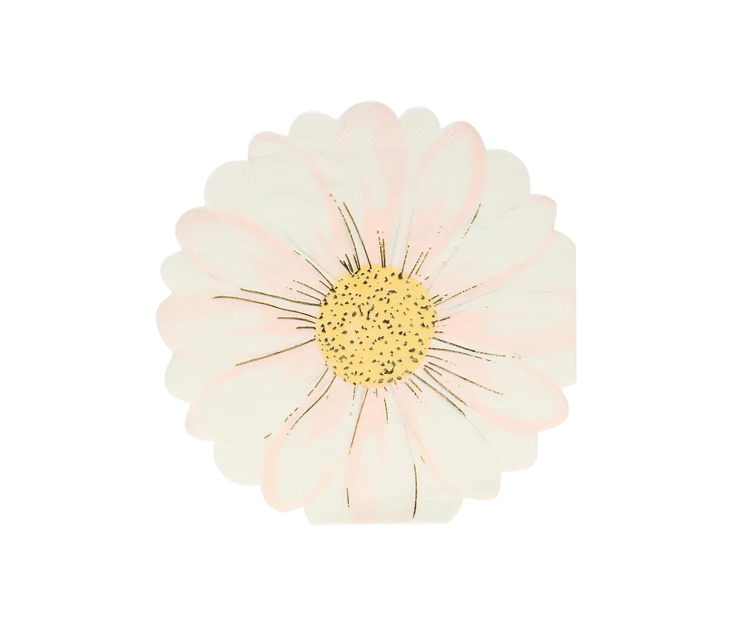 Serviettes marguerite