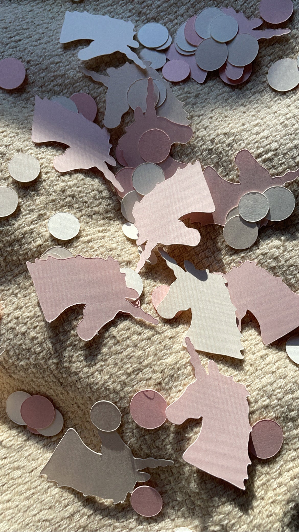 Confettis licornes