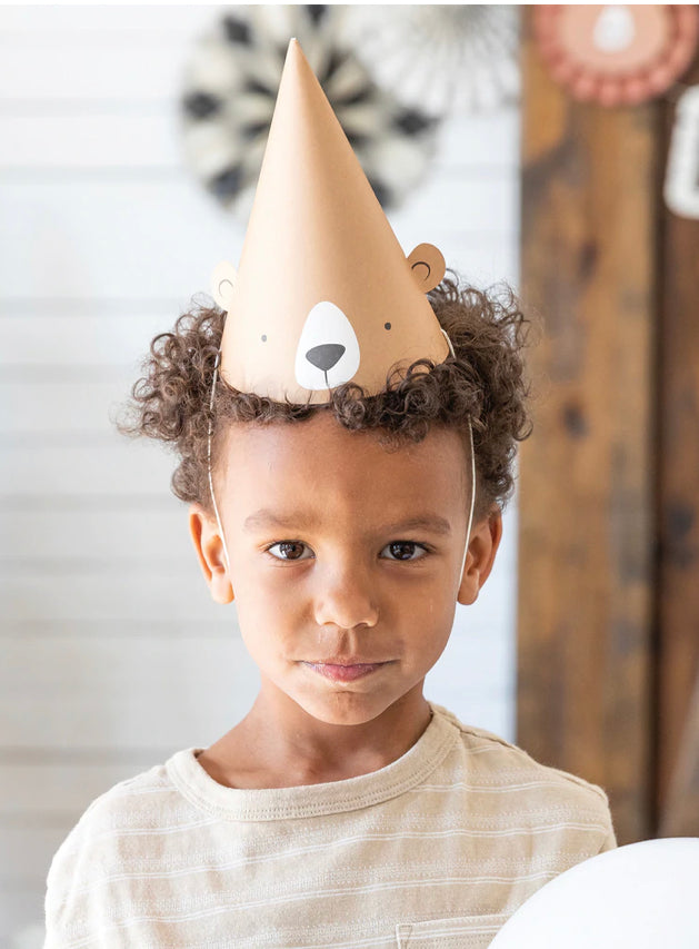 bear party hats