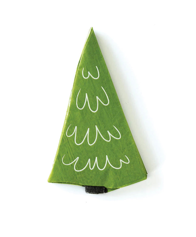 Serviettes sapins