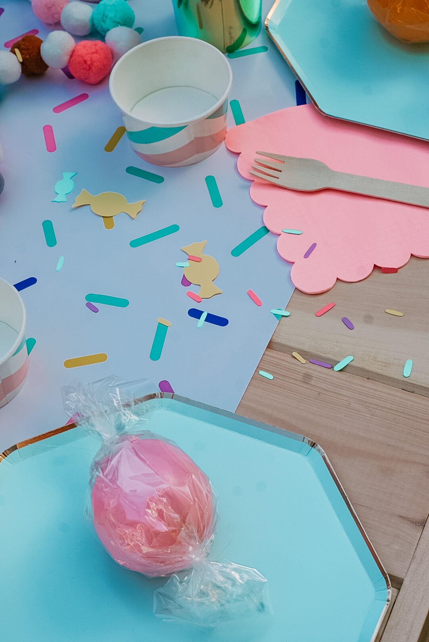 Confettis sprinkles bonbons